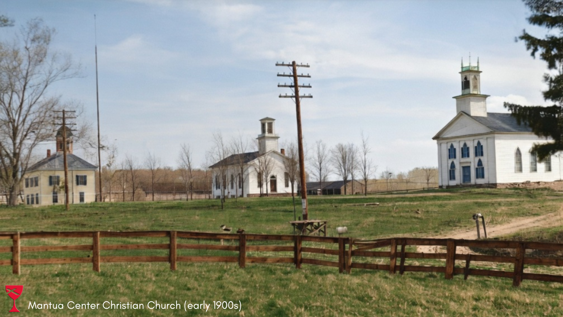 Mantua Center Christian Church 1900s